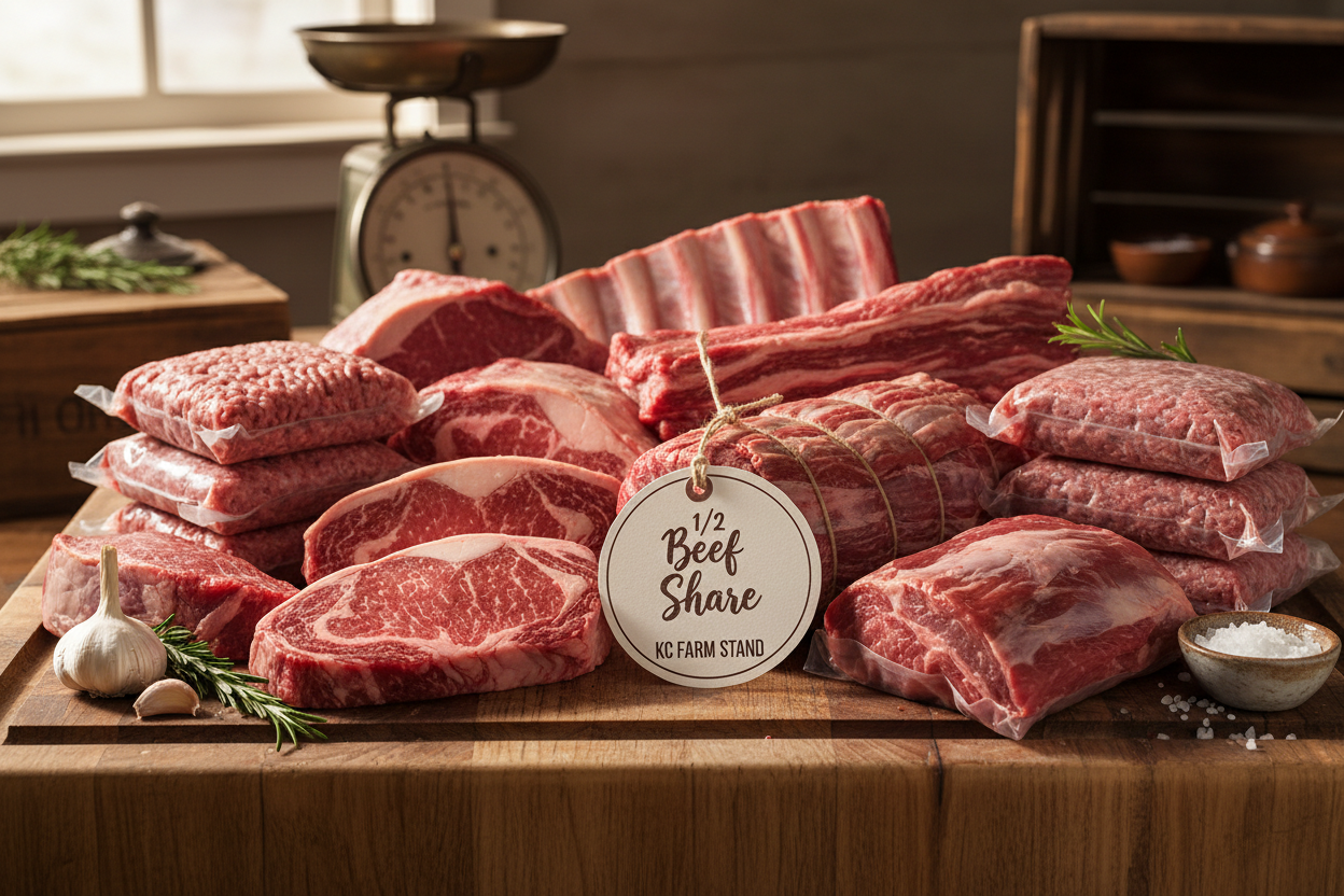 1/2 Beef Deposit (160 lbs)