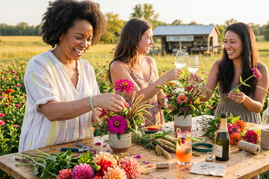 Sip & Style: A Seasonal Floral Design Night