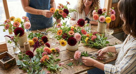 Bubbles and Blooms: A Premium Floral Design Workshop